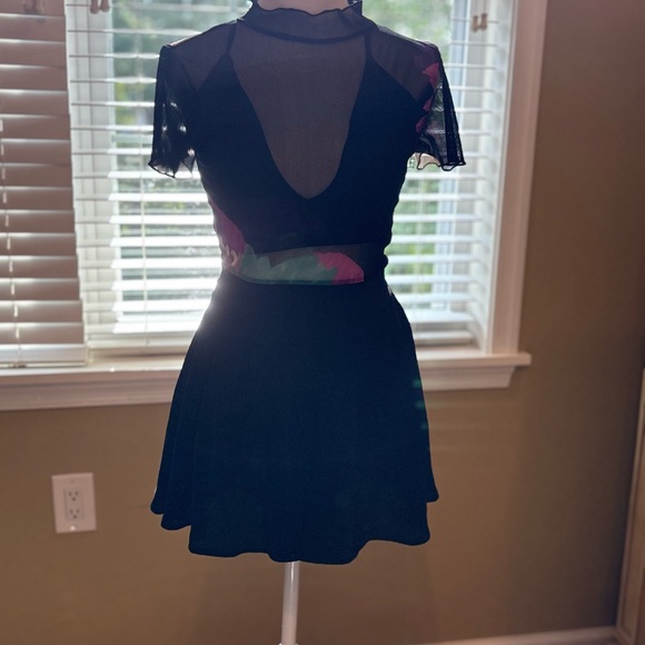 NWOT Lucy in the Sky Black Romper - Picture 1 of 7